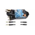 Technical Pro Dual .25 in. to Dual .25 in. Audio Cables cdqr186